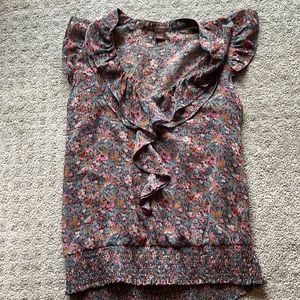 Fun and flirty floral top